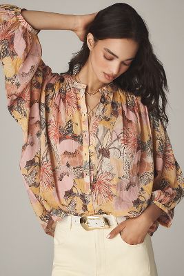 The Sidney Batwing Blouse by Pilcro: Shrunken Edition