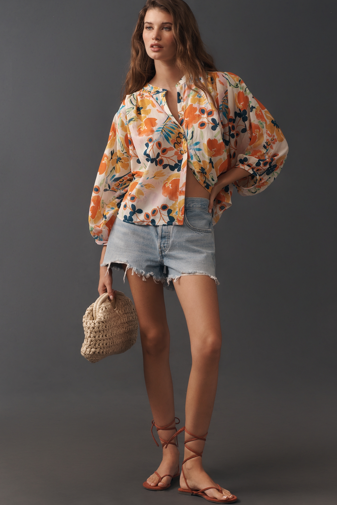 The Sidney Batwing Blouse by Pilcro: Shrunken Edition