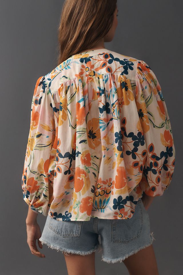 The Sidney Batwing Blouse by Pilcro: Shrunken Edition | Anthropologie