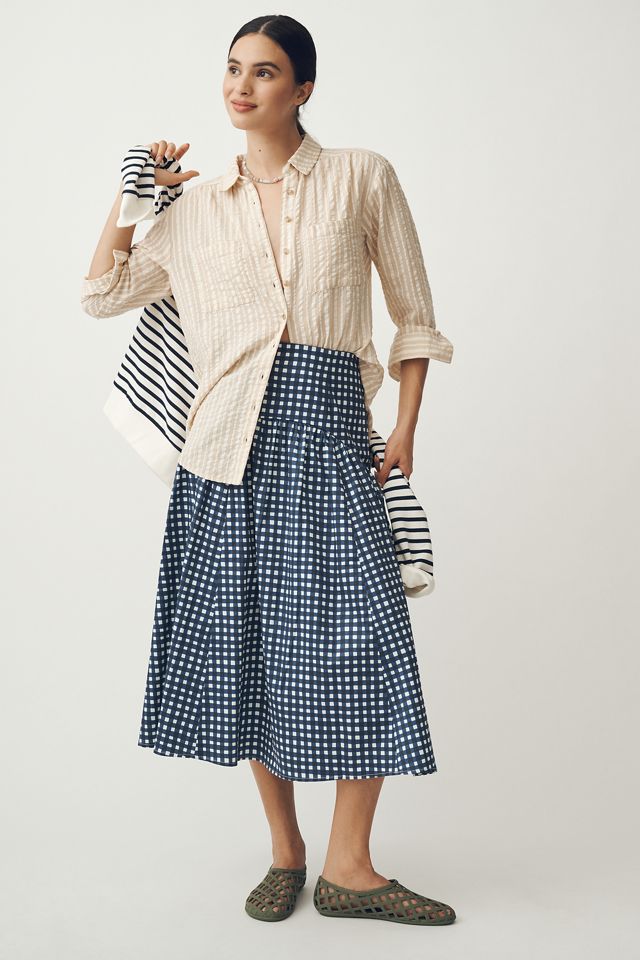 The Hadley Relaxed Buttondown Shirt by Pilcro​: Striped Edition #2