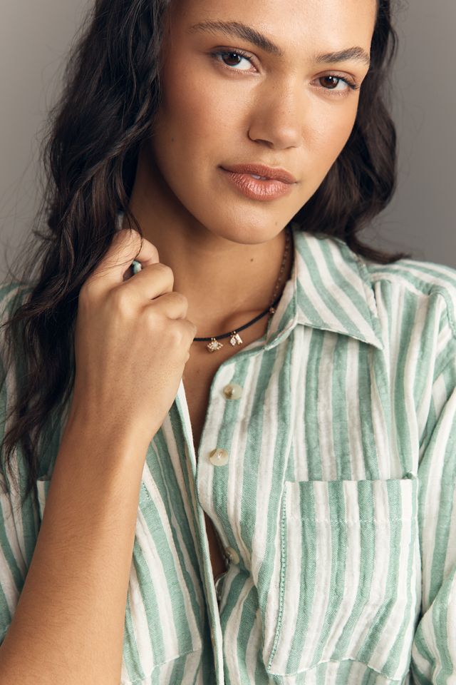 The Hadley Relaxed Buttondown Shirt by Pilcro​: Striped Edition