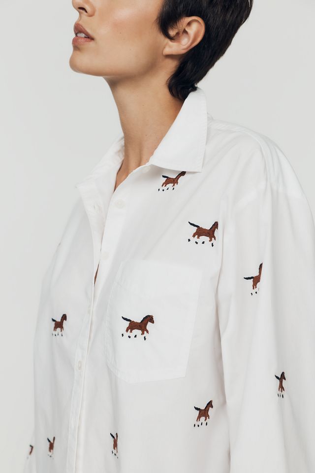 The Shrunken Bennet Buttondown Shirt by Maeve #3