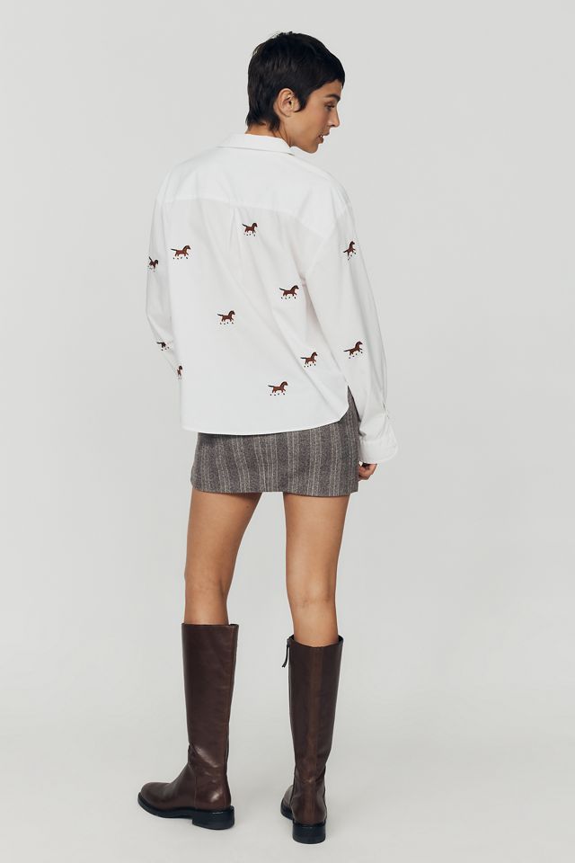 The Shrunken Bennet Buttondown Shirt by Maeve #4
