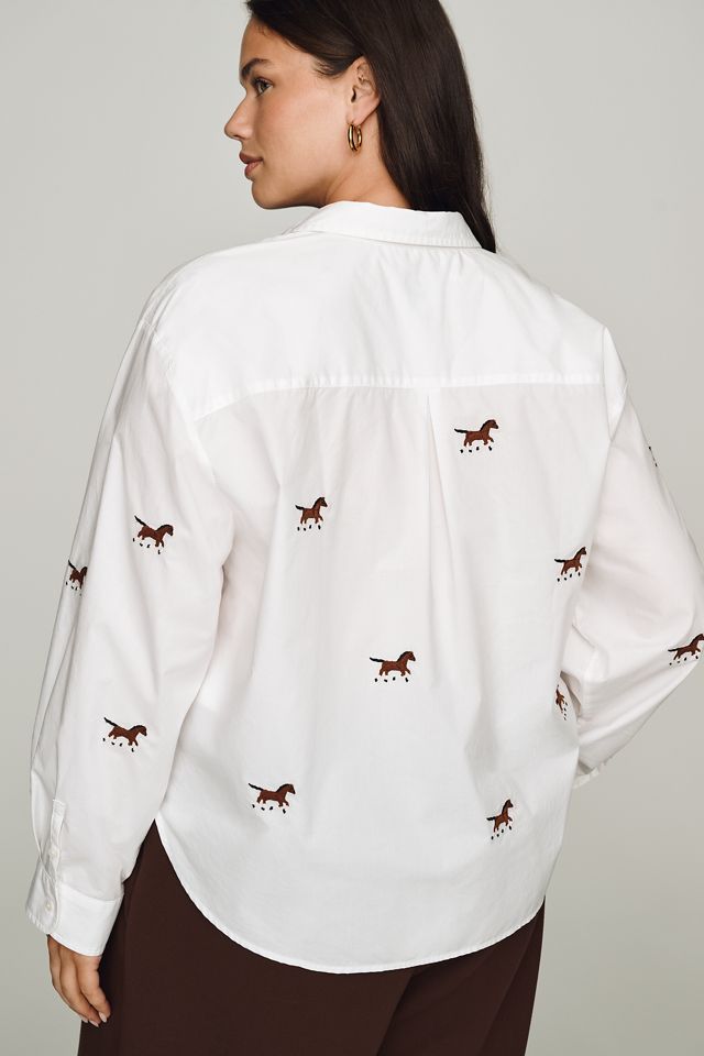 The Shrunken Bennet Buttondown Shirt by Maeve #6