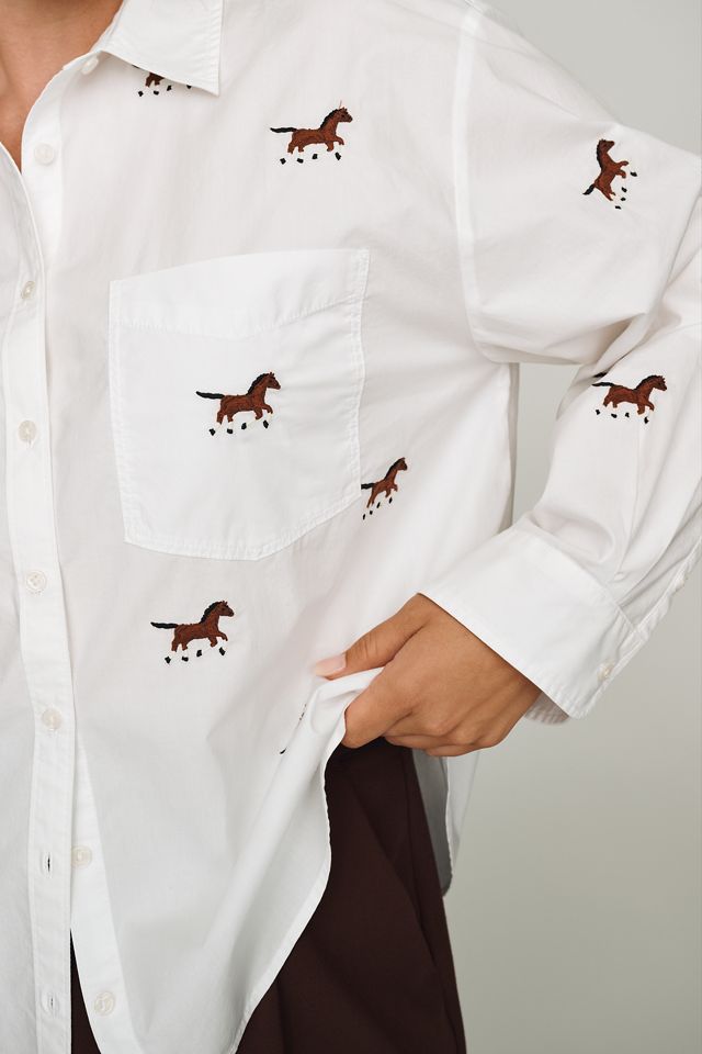 The Shrunken Bennet Buttondown Shirt by Maeve #8