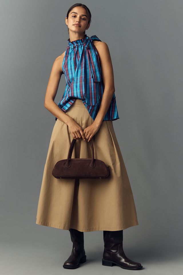 Maeve Sleeveless Tie-Neck Blouse #3