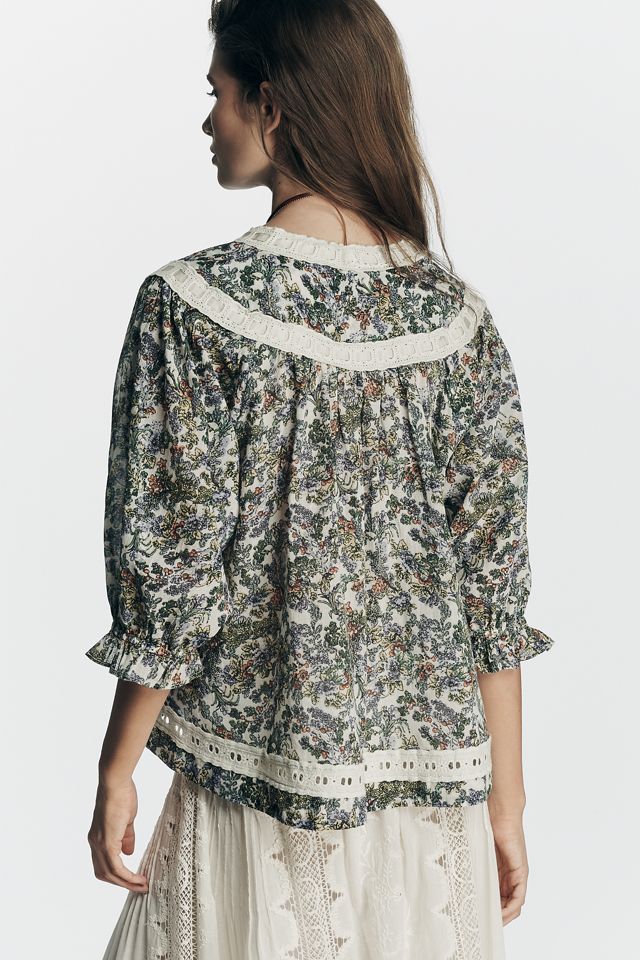 Top Swing con Ojales y Media Manga By Anthropologie #1