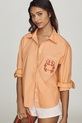 Novelty Shrunken Bennet Buttondown Shirt by Maeve