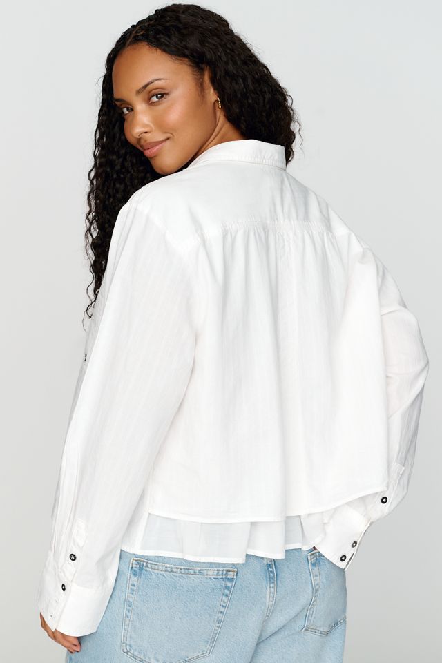 Pilcro 100% Cotton Swing Buttondown Shirt #5