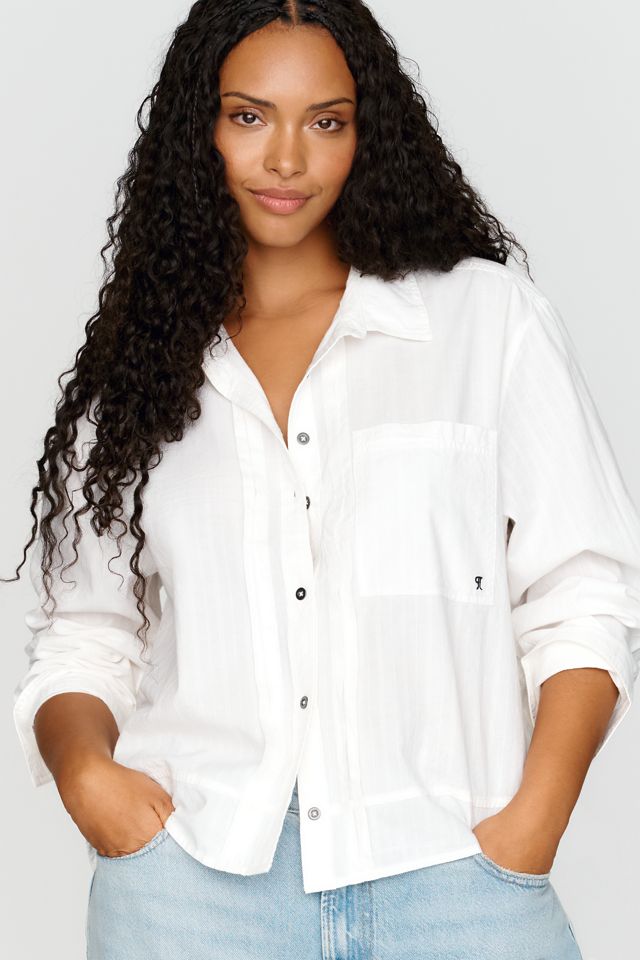 Pilcro 100% Cotton Swing Buttondown Shirt #4