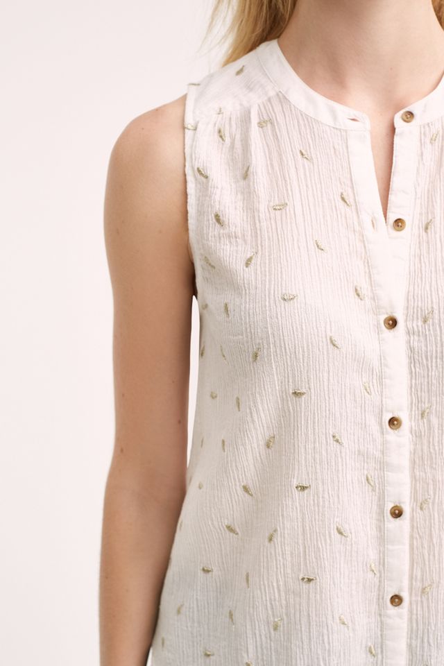 Antalya Buttondown Tank #4