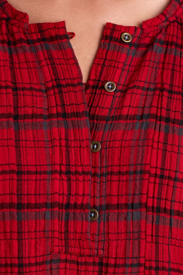 Halfpenny Plaid Tunic #3