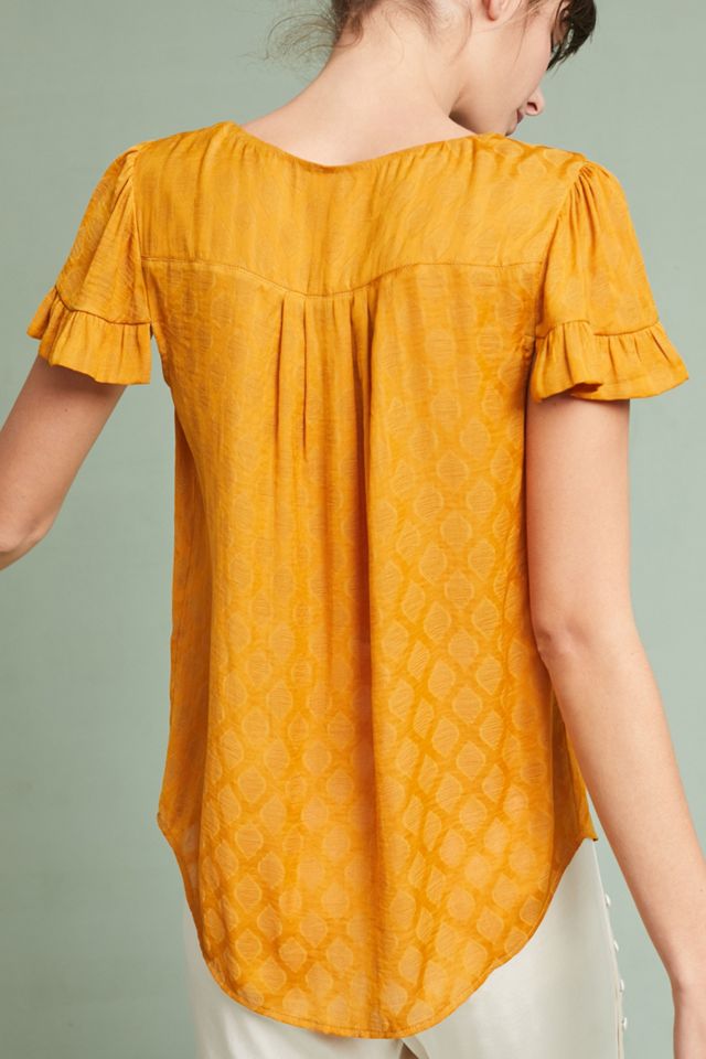 Hailey Flutter-Sleeve Top #2