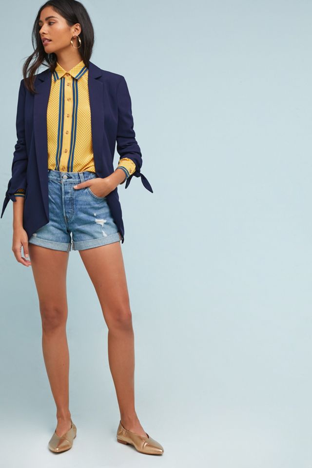 Rosalee Silk Buttondown #4
