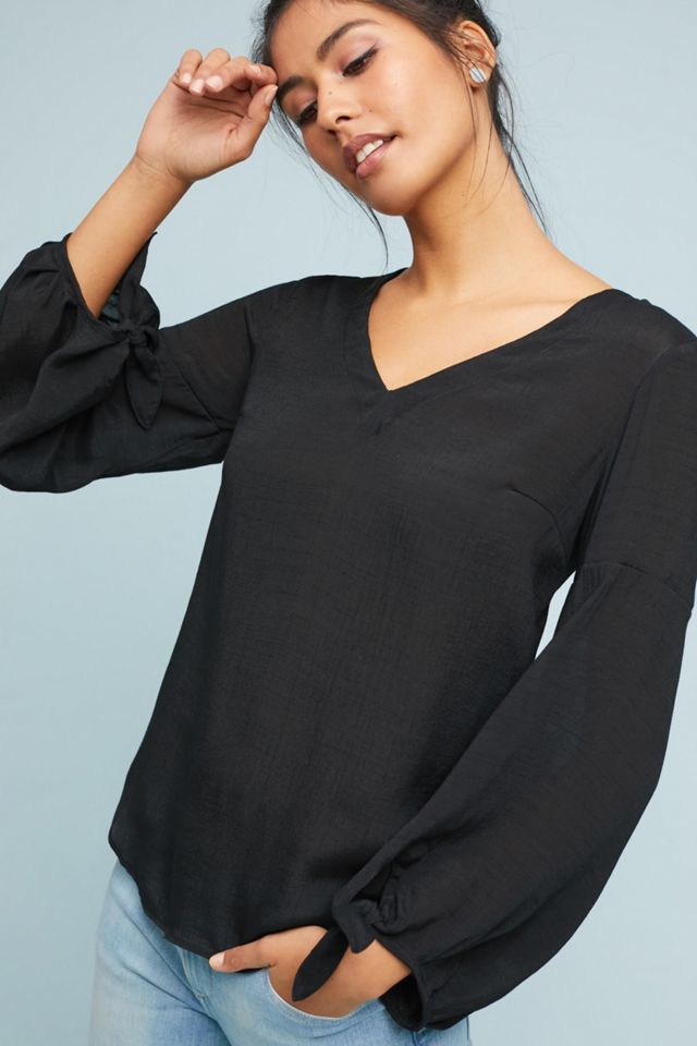 Verona Tied-Sleeve Top #3
