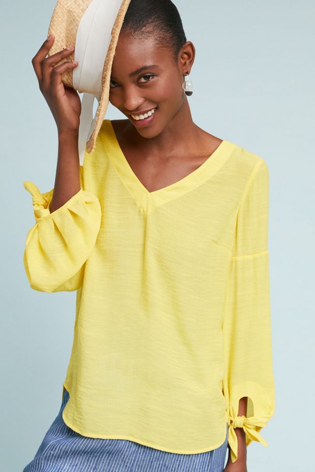 Verona Tied-Sleeve Top #3
