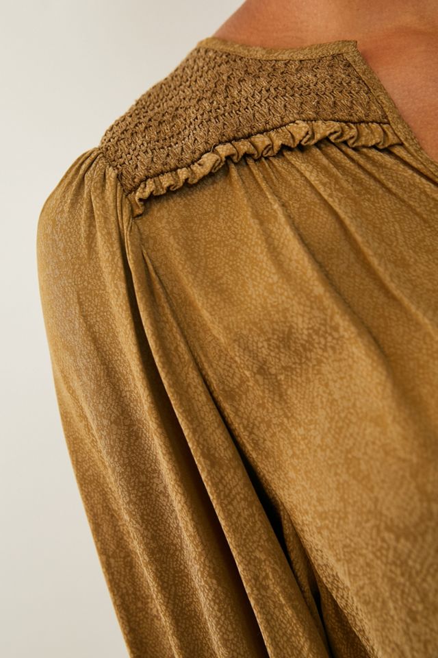 Cacee Jacquard Buttondown #3