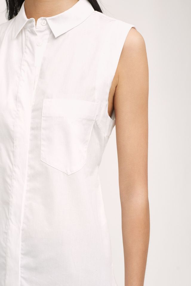 Sleeveless Buttondown Tunic #2