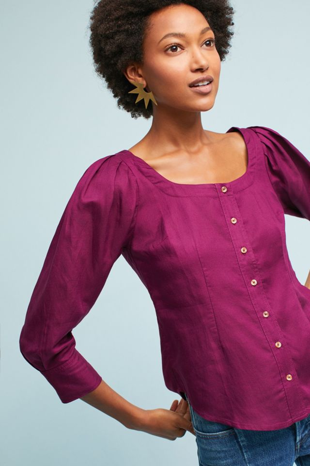 Solange Buttoned Blouse #1