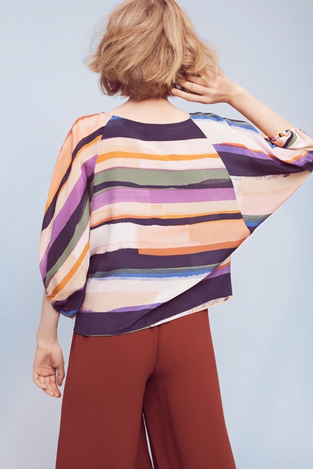 Silk Kimono Blouse #5