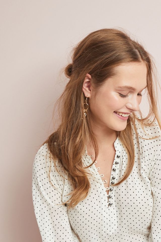 Lucy Polka Dot Blouse #2