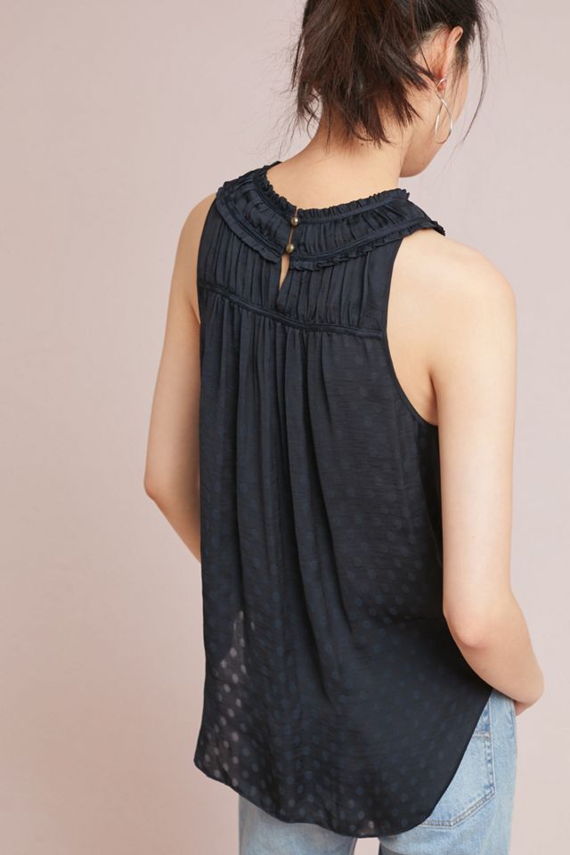 Clovis Pleated Top #2
