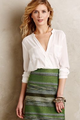 Eva Wrap Blouse