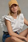 WHIT TWO Cascade Ruffled Blouse