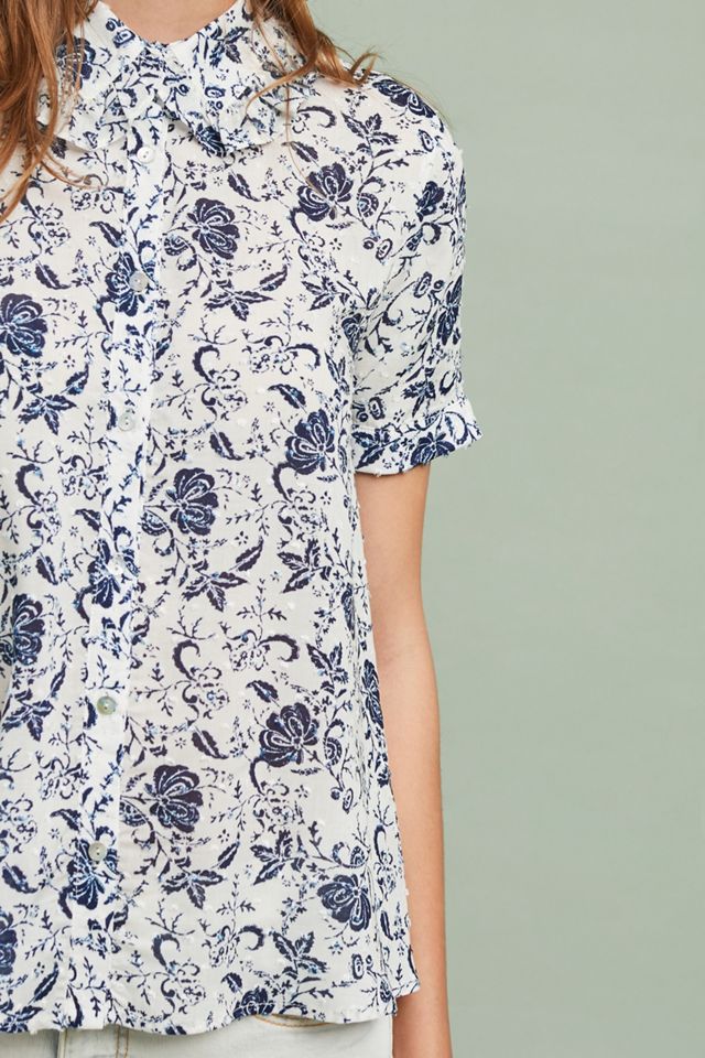 Magee Floral Buttondown #3