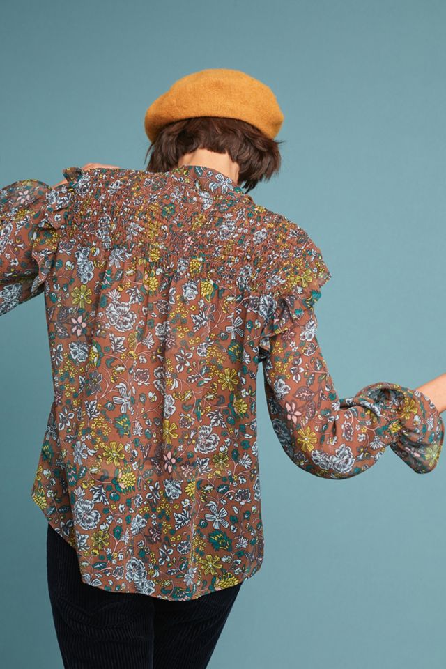 Louisa Floral Blouse #1