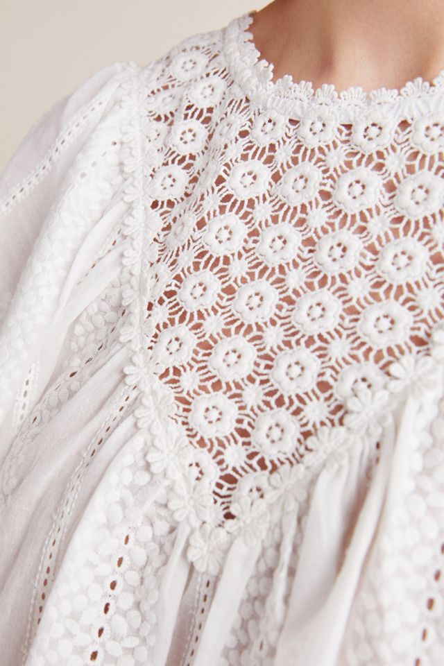 Serene Eyelet Blouse #1