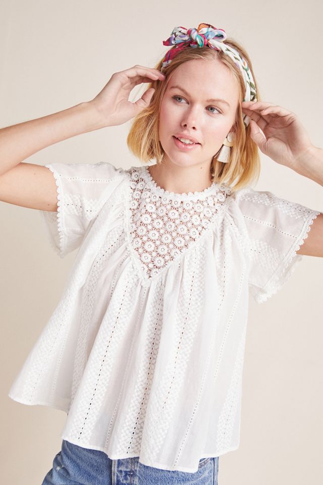 Serene Eyelet Blouse #3