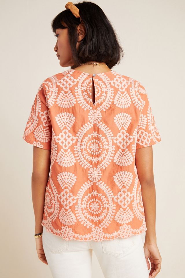 Blusa bordada Coralie #1