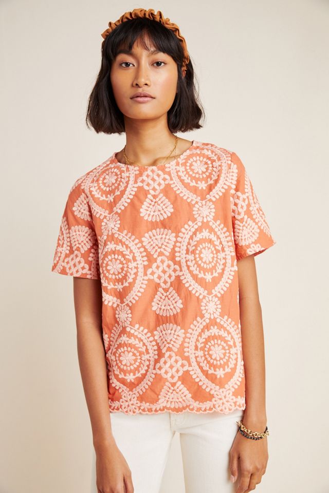 Blusa bordada Coralie #3