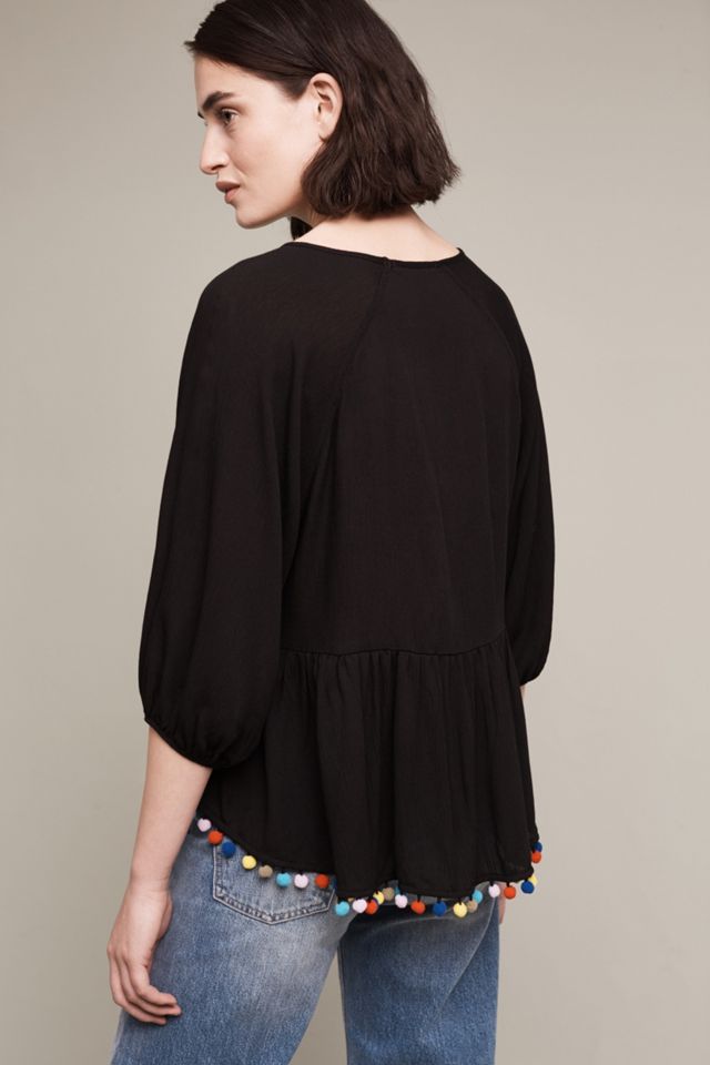 Pom-Dipped Top #3