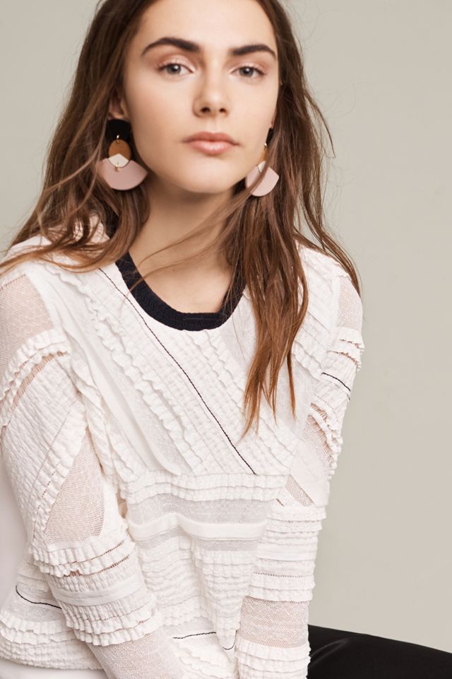 Textured Zobia Sweatshirt #1