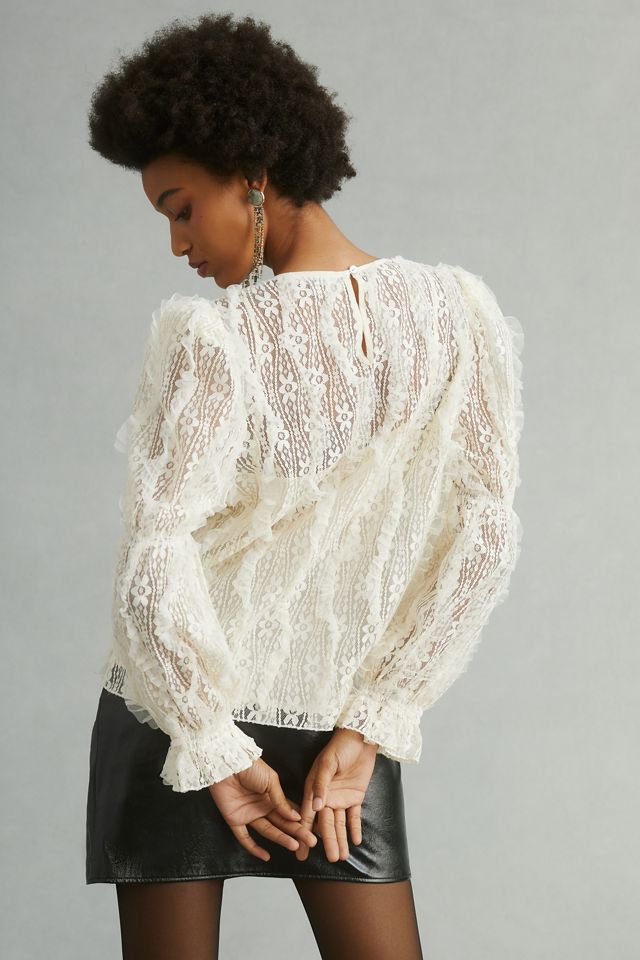 Daniel Rainn Sheer Blouse #4