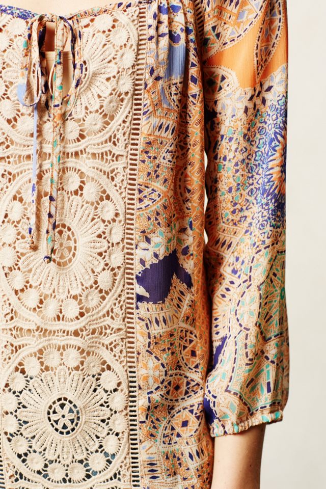 Roselle Peasant Top #4