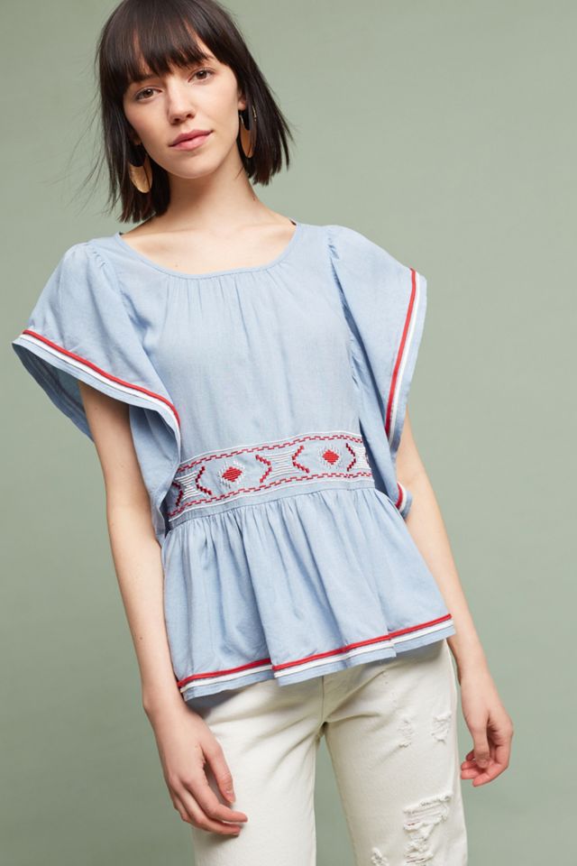 Harley Embroidered Blouse #2