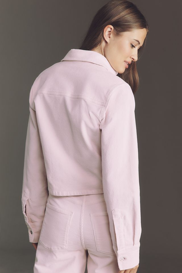 DL1961 Montauk Crop Button-Front Shirt #1