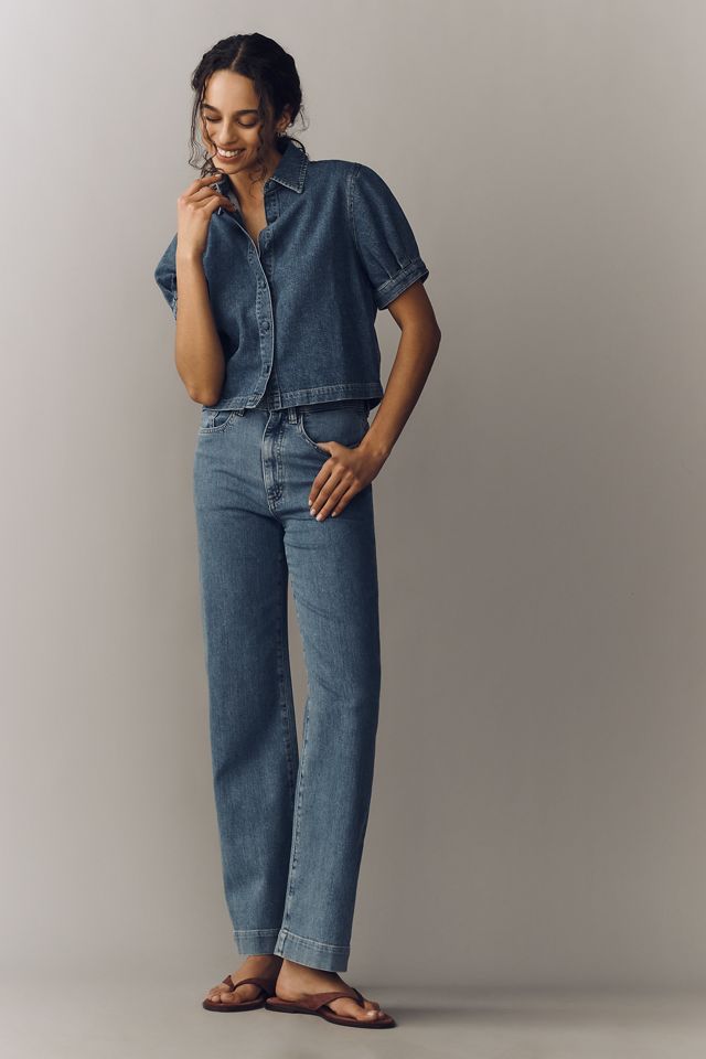 DL1961 Montauk Puff-Sleeve Aura Shirt #2