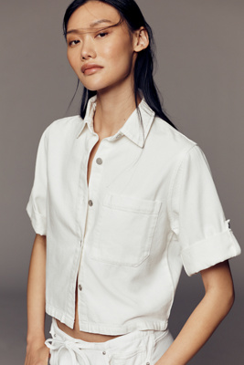 Montauk Cuffed Sleeve Aura Shirt Top
