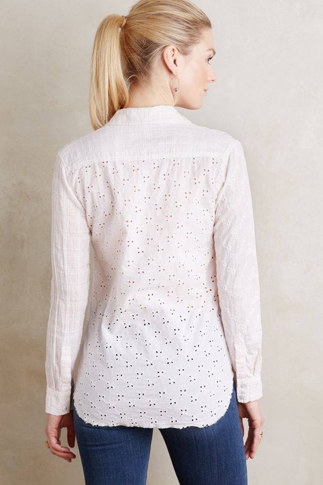 Eyelet Buttondown  #1