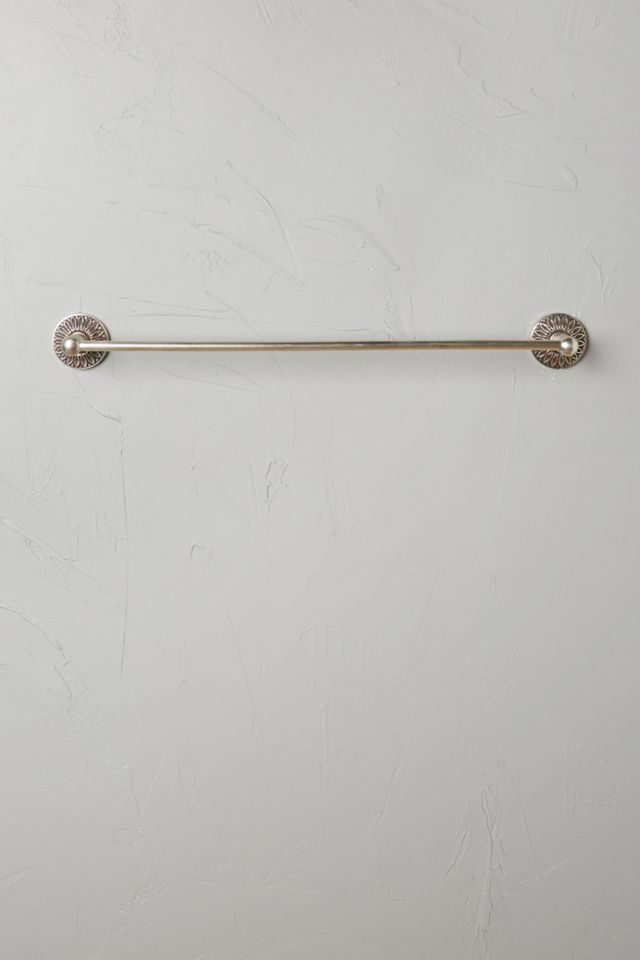 Floral Imprint Towel Bar #1