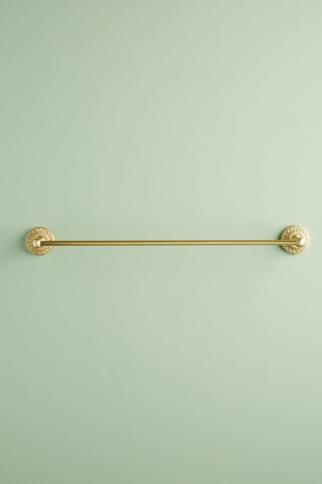 Floral Imprint Towel Bar #1