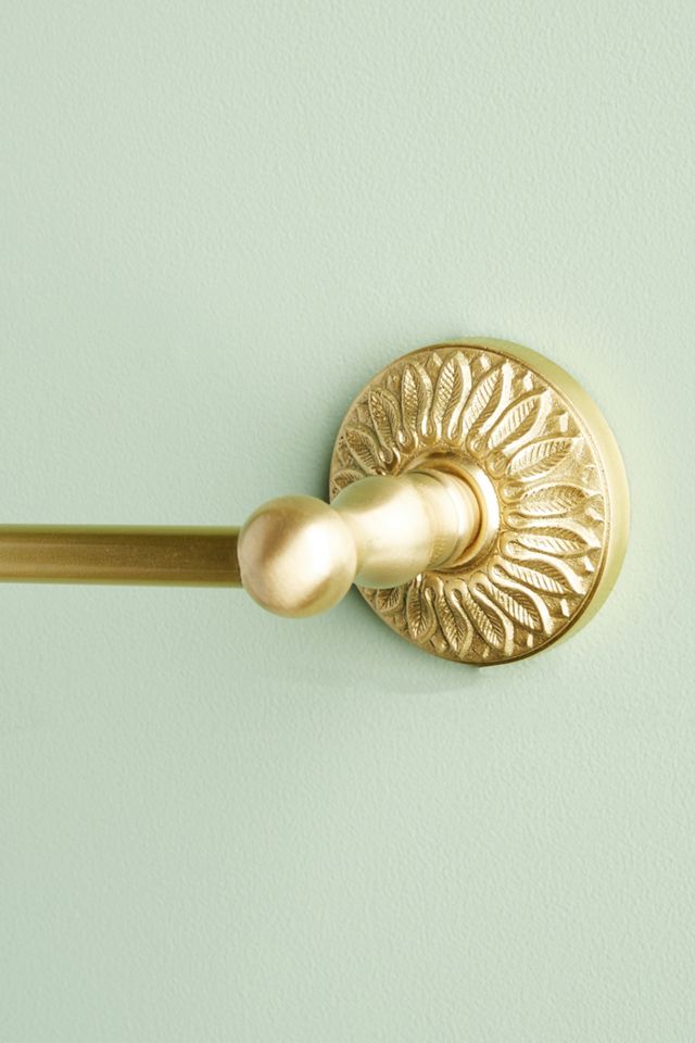 Floral Imprint Towel Bar #2