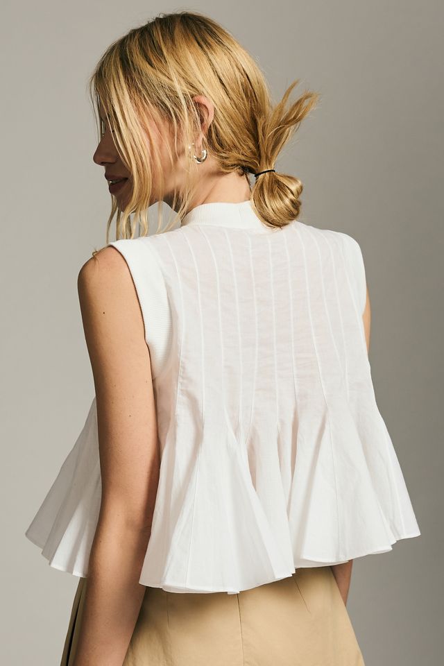 Ashish N Soni Poplin Babydoll Top #3