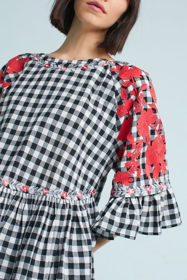 Gingham Swing Tunic #2