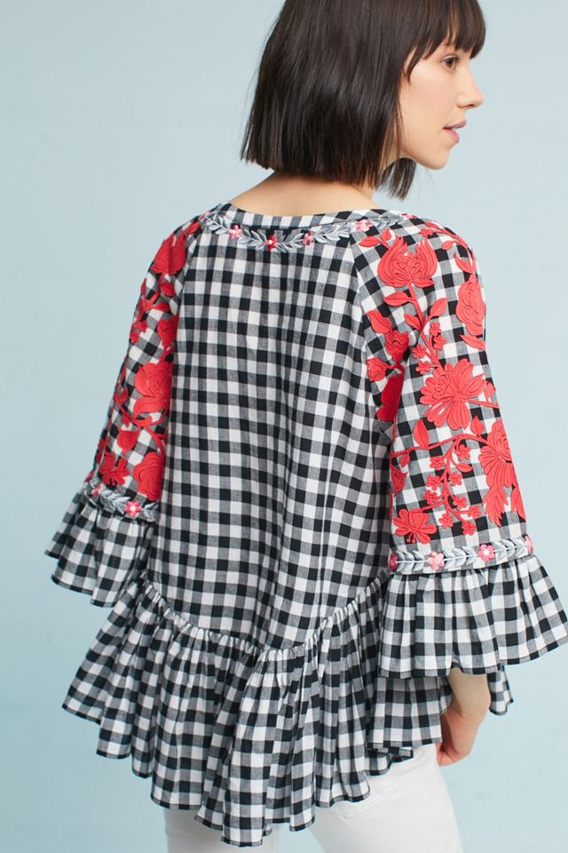 Gingham Swing Tunic #3