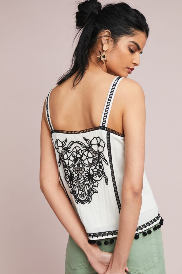 Victoria Embroidered Cami #2